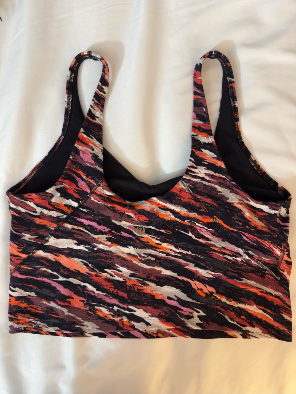 Lululemon Align Tank - Tiger Tide Smoky Red Multi | Size 12